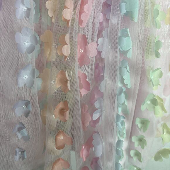 Disney Minnie Mouse 5T Girls Tutu Pink Dress Tulle Rainbow Ballet Princess Fairy - Picture 6 of 7